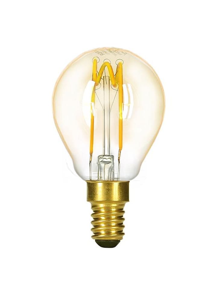 Licht-Erlebnisse E14 LED-Leuchtmittel in Warmweiß EEK G A bis G in Gold günstig kaufen onesize