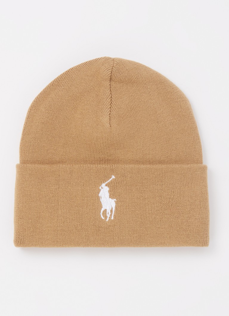 Șapcă Ralph Lauren din tricot fin cu logo brodat