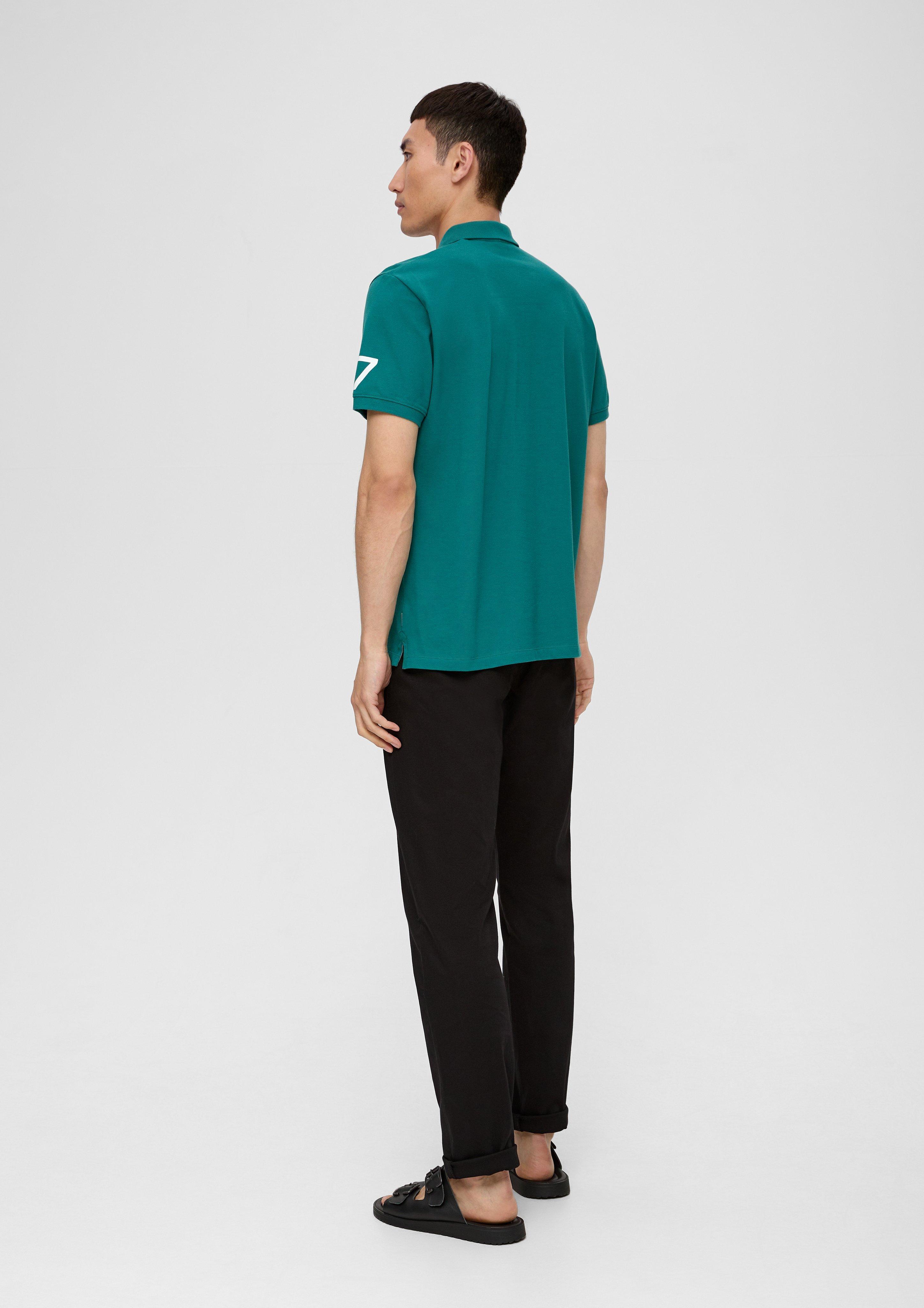 Poloshirt aus Baumwollstretch  2135699-76D1