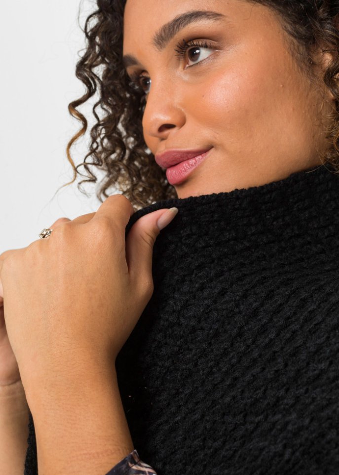Longstrickjacke