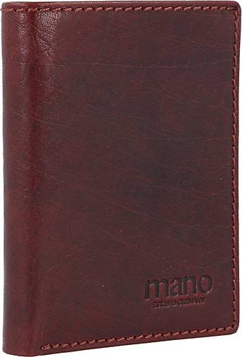Mano Don Simon Geldbörse Leder 8 cm