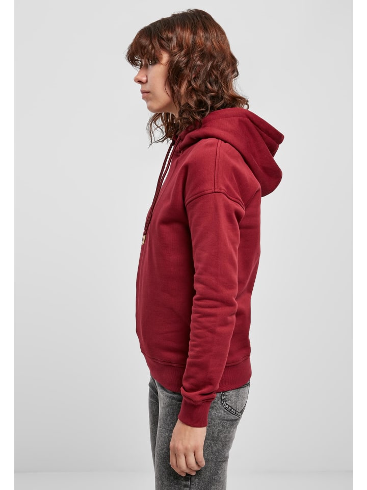 Urban Classics Urban Classics Kapuzenpullover in burgundy günstig kaufen