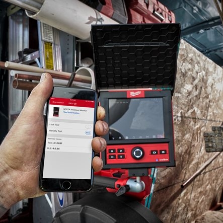 Milwaukee 4933471414 M18 SIM-0 Οθόνη για κάμερες επιθεώρησης αποχέτευσης 18V χωρίς μπαταρίες και φορτιστή