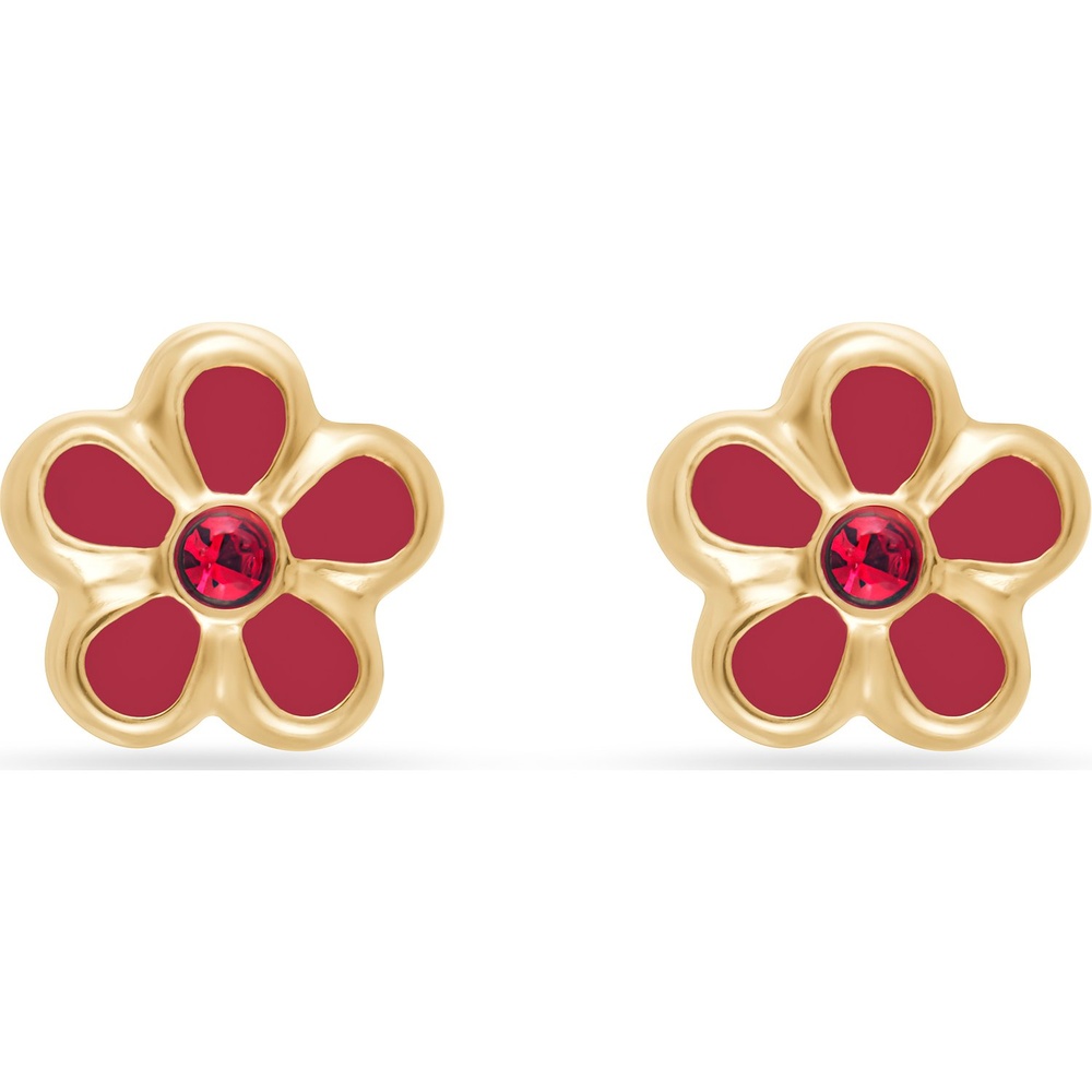 FAVS Boucles d'oreilles à fermoir à poussette 375 Or jaune Boucles d'oreilles