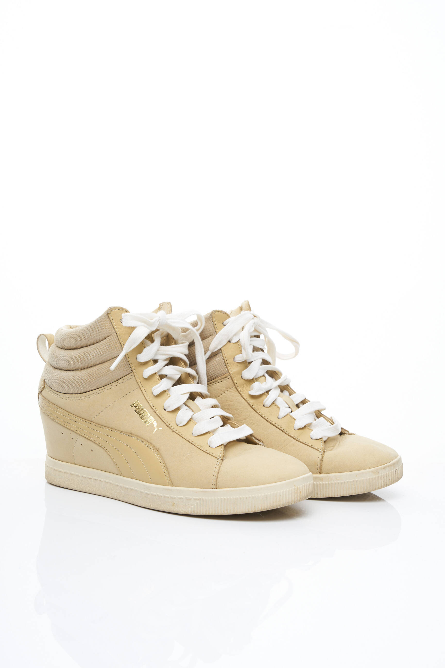 Puma Baskets Femme couleur beige