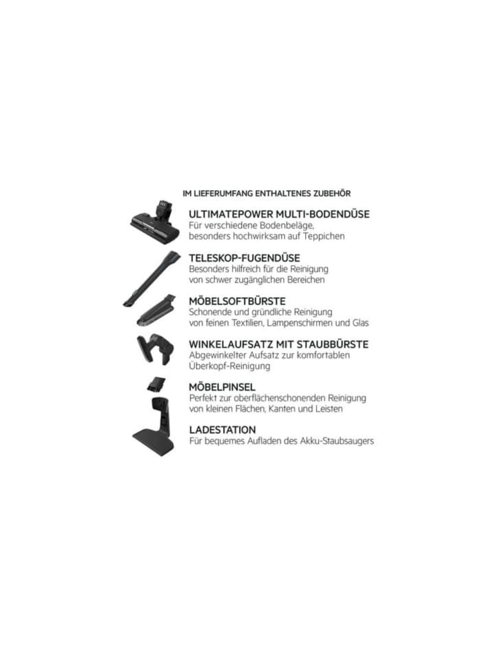 AEG Clean Akkuhandstaubsauger Staubsauger in Schwarz günstig kaufen Anzahl: 1 Set