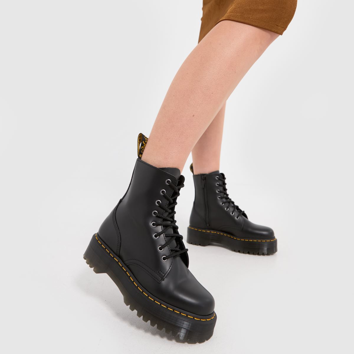 Dr Martens – Svarta jadon-stövlar