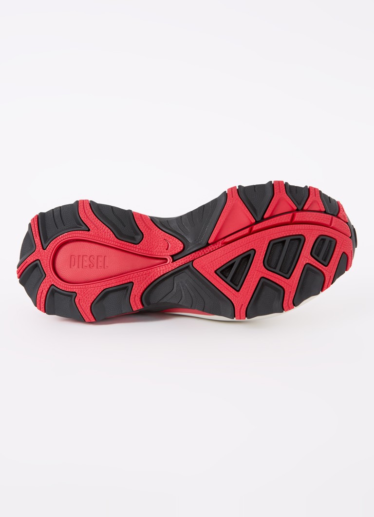 Buty sportowe Diesel D-Cage Runner z detalami z siateczki