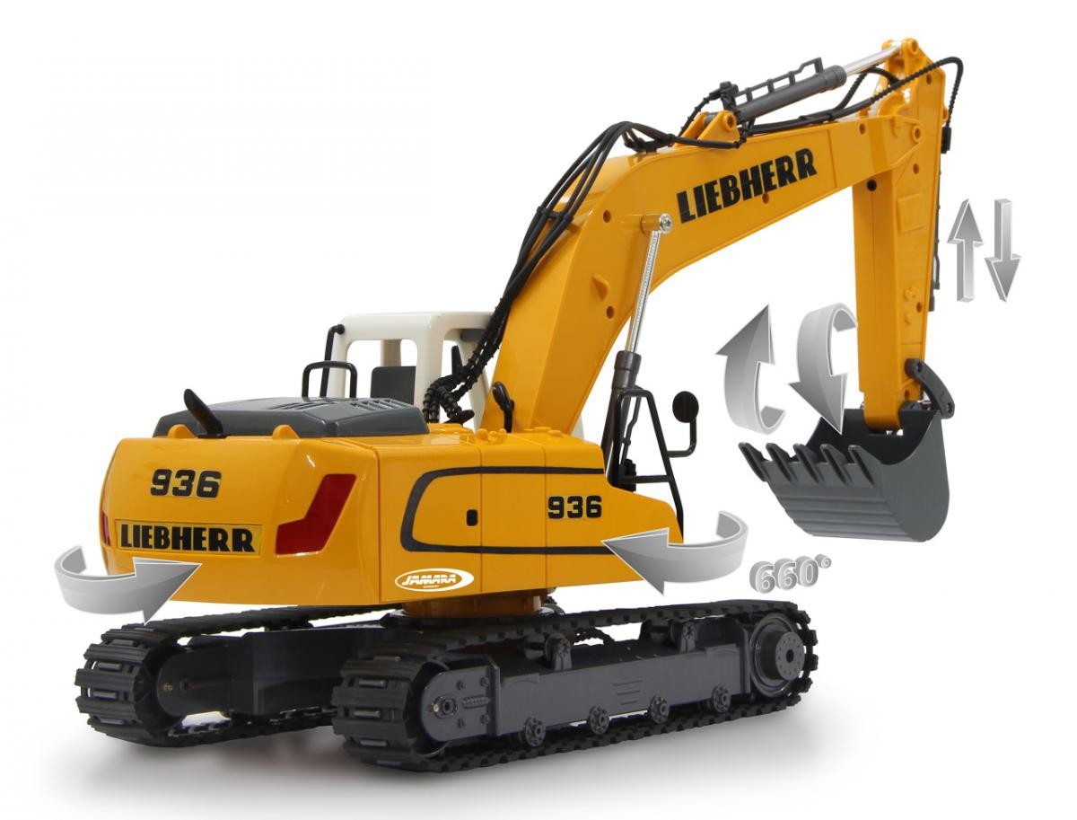 Jamara e.K. Jamara Bagger Liebherr R936 1:20 2,4G