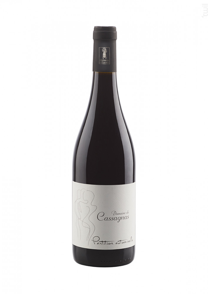 Partition Automnale Domaine de Cassagnas Vin Rouge●IGP Cévennes 2021 75cl