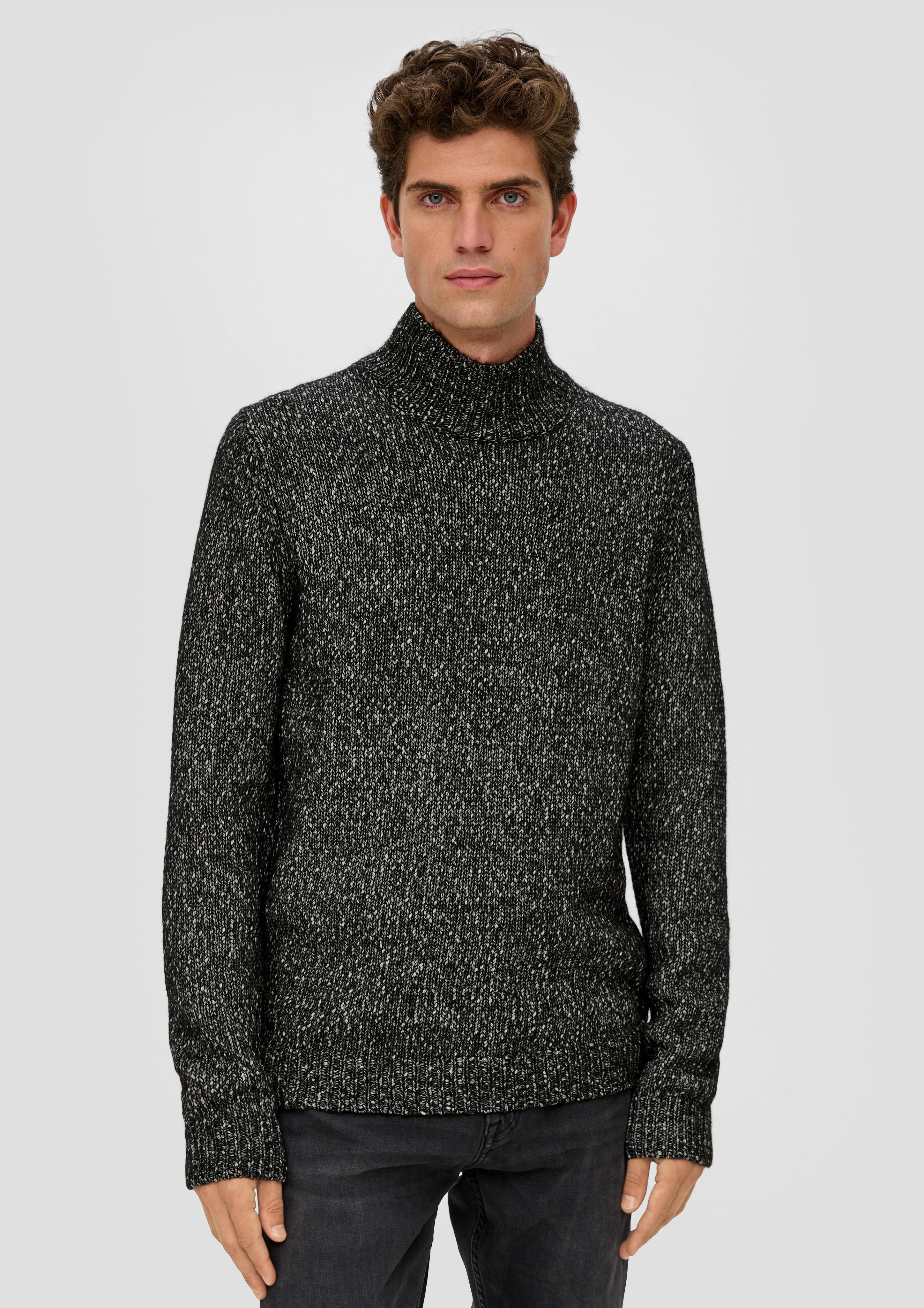 Strickpullover in melierter Optik  2124534-99X0
