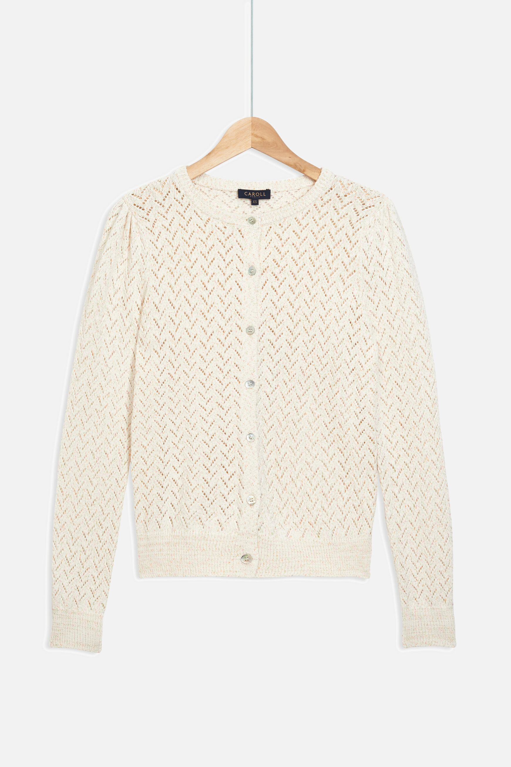 pull cesar rose champagne femme
