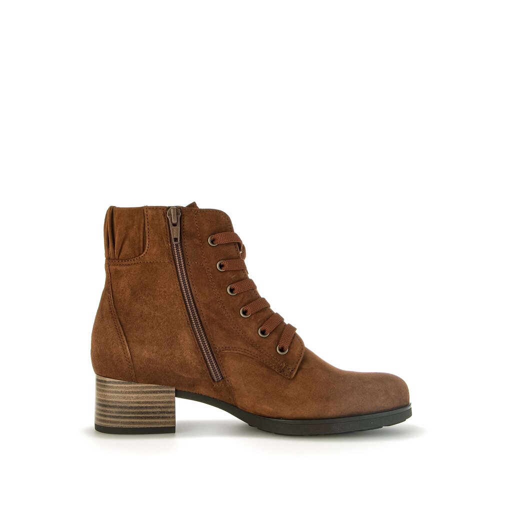 Gabor fashion Schnürstiefelette braun