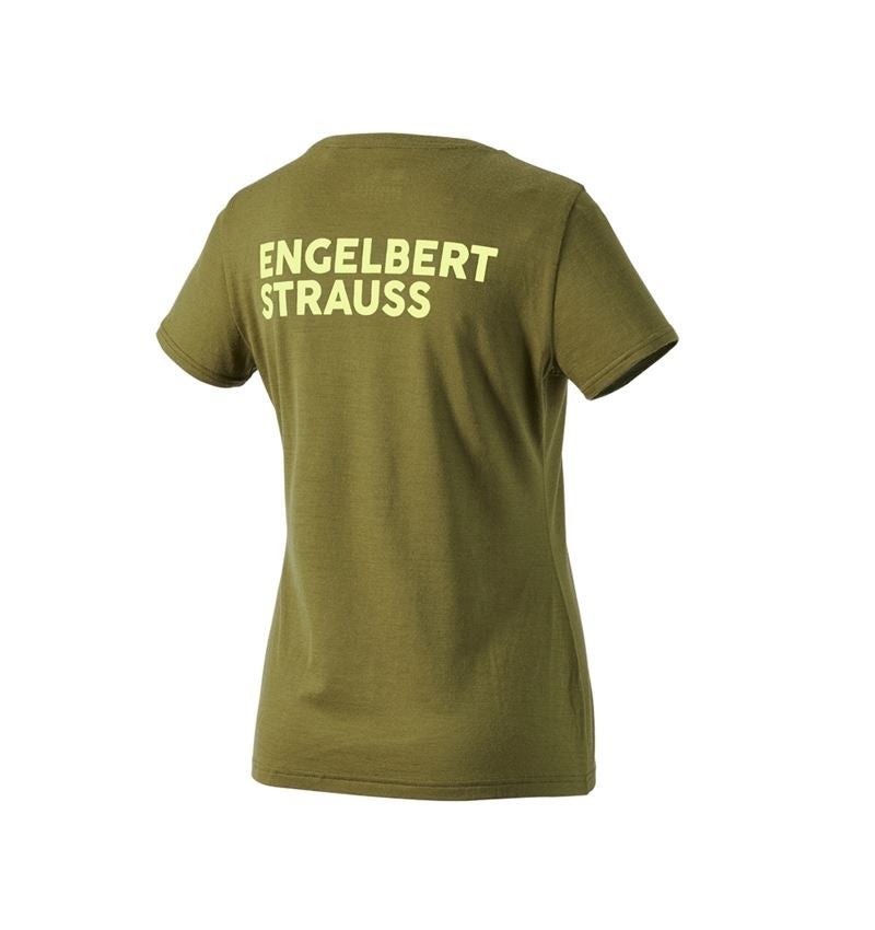 T-Shirt Merino e.s.trail, Damen