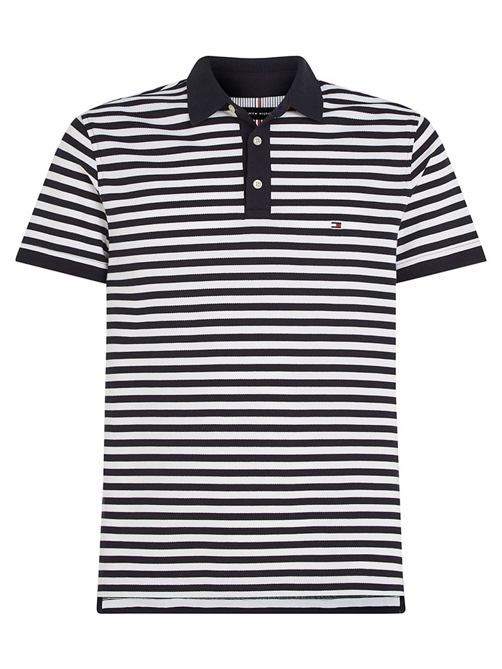 Tommy Hilfiger Poloshirt in Dunkelblau günstig kaufen