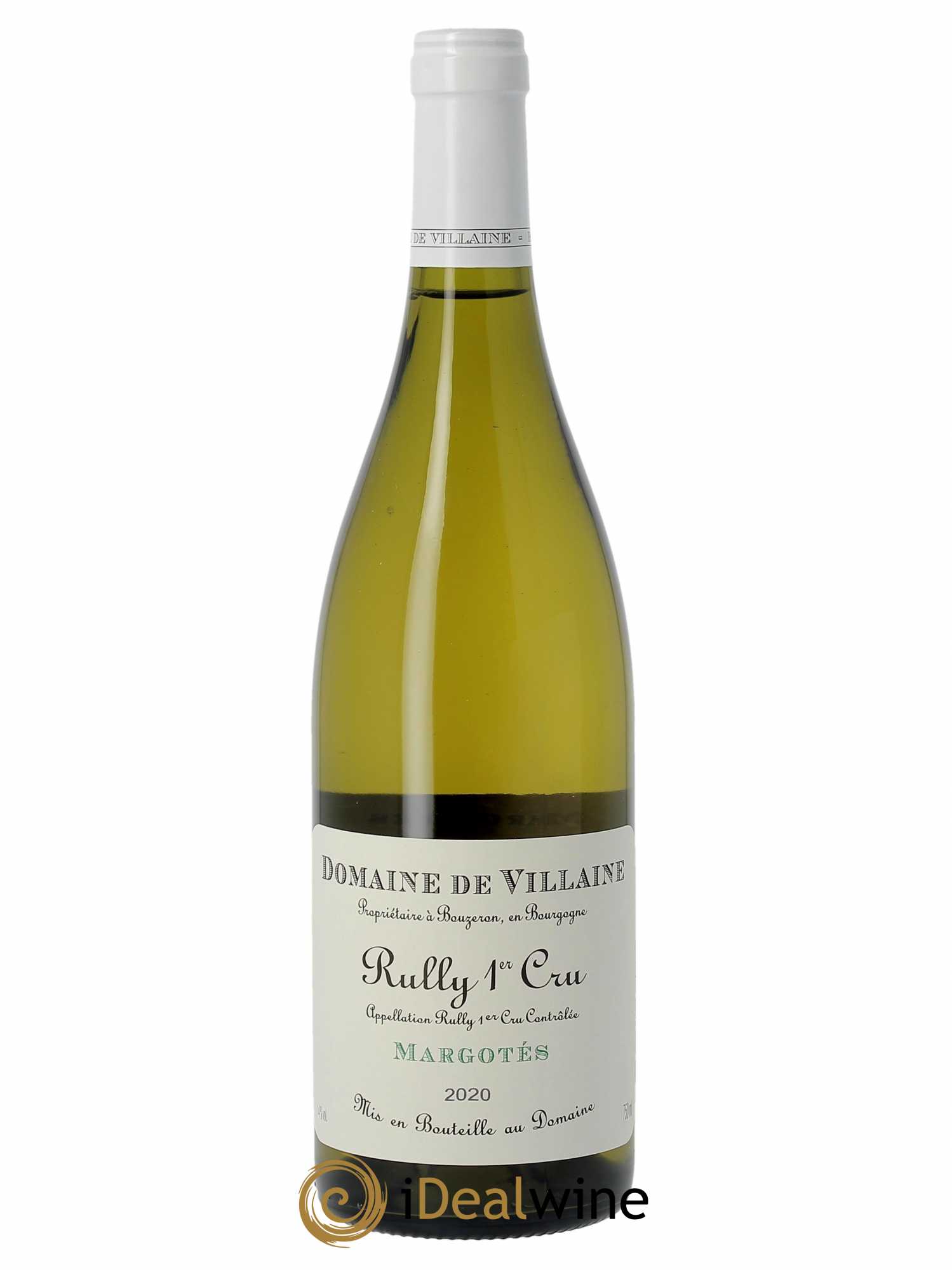 Rully 1er Cru Les Margotés Domaine de Villaine  2020 - Lot de 1 Bouteille