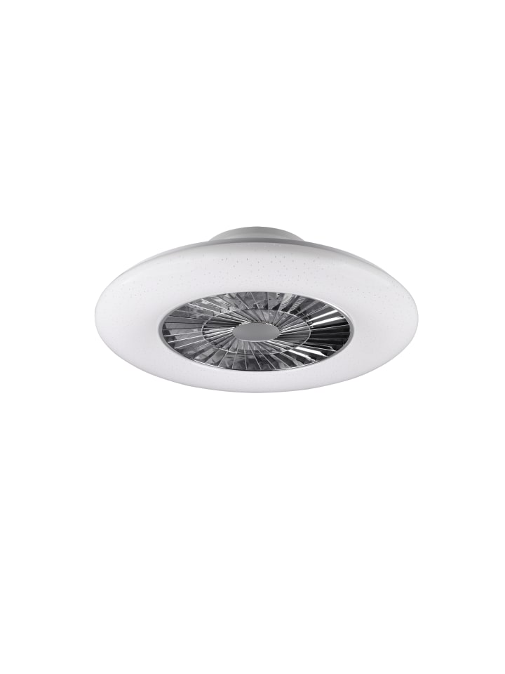 Reality Leuchten Ventilator VISBY in chrom günstig kaufen 60 cm
