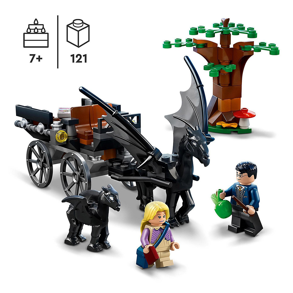 LEGO® Harry Potter 76400 Hogwarts™ Kutsche mit Thestralen