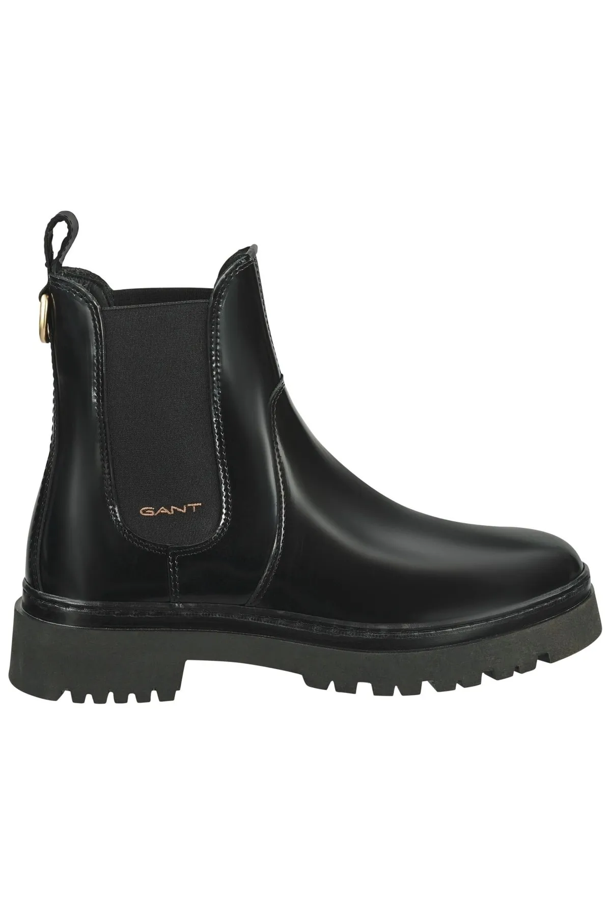 Gant  Stiefelette - Schwarz - Flacher Absatz