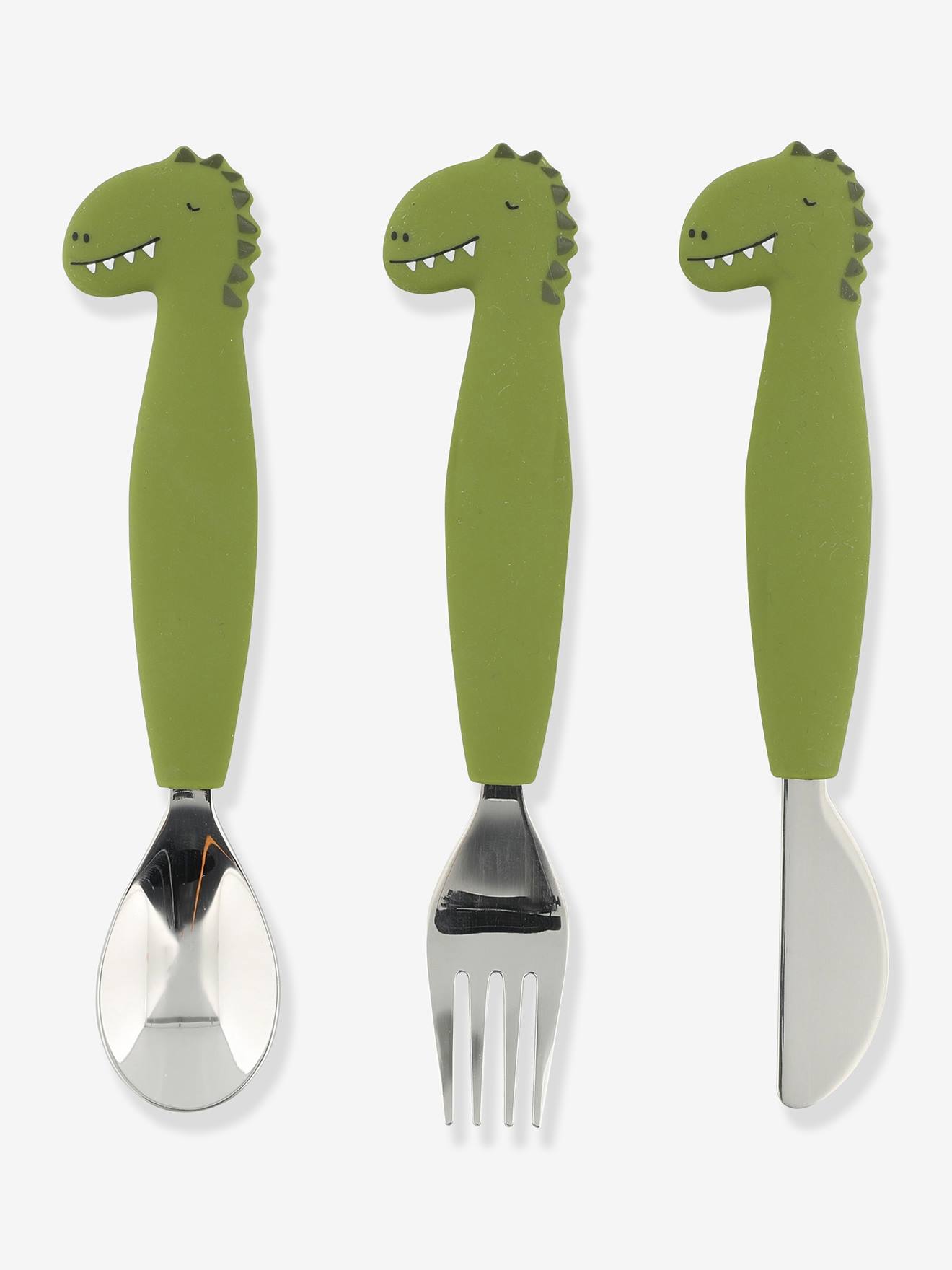 Trixie 3er-Set Baby Esslernbesteck TRIXIE - gelb