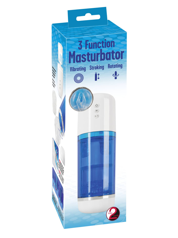You2Toys Masturbator 3 Function Masturbator in weiß günstig kaufen 25 cm