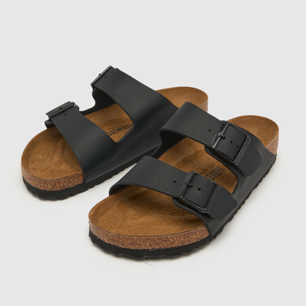 BIRKENSTOCK – Arizona – Svarta sandaler