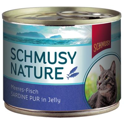Sparpaket Schmusy Nature Fisch 24 x 185 g