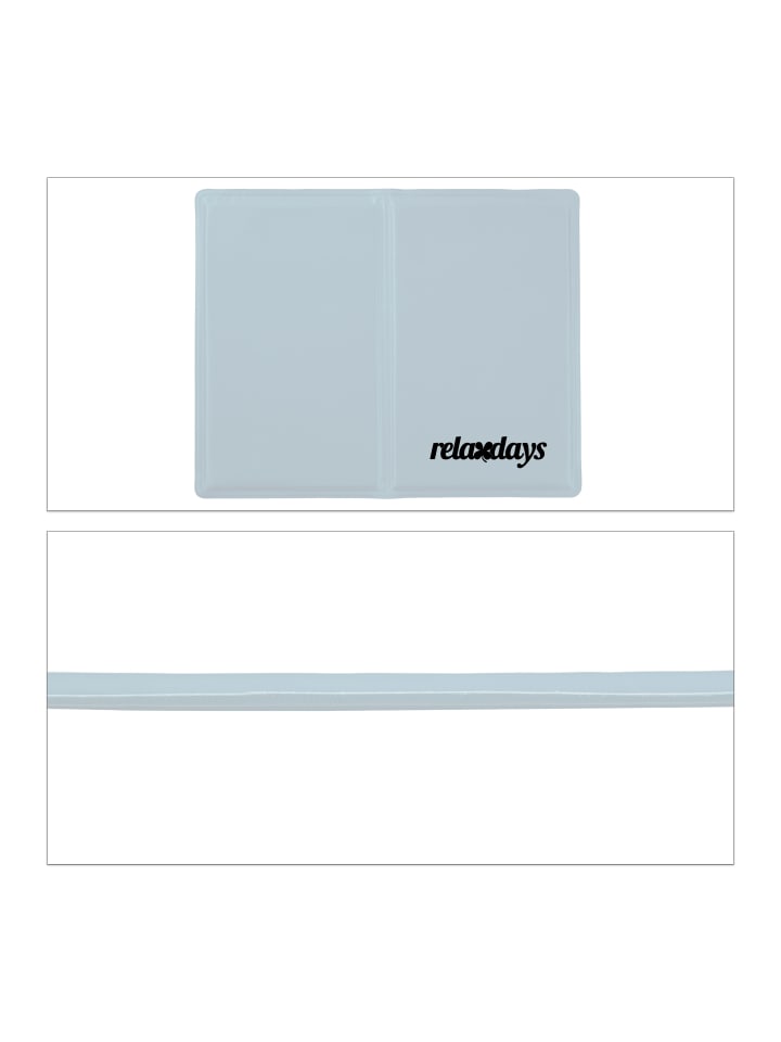 relaxdays Kühlmatte Hund in Grau - (B)40 x (T)50 cm günstig kaufen onesize