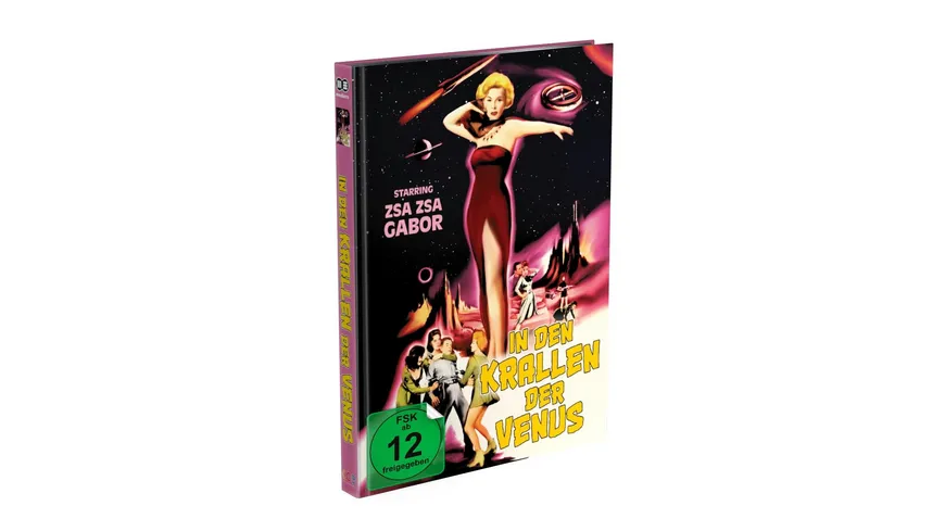 IN DEN KRALLEN DER VENUS - 2-Disc Mediabook Cover D (Blu-ray + DVD) Limited 250 Edition – Uncut