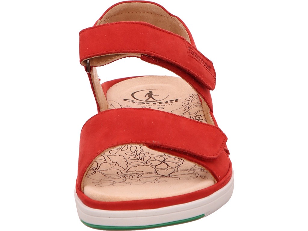 GANTER Komfort Sandalen rot
