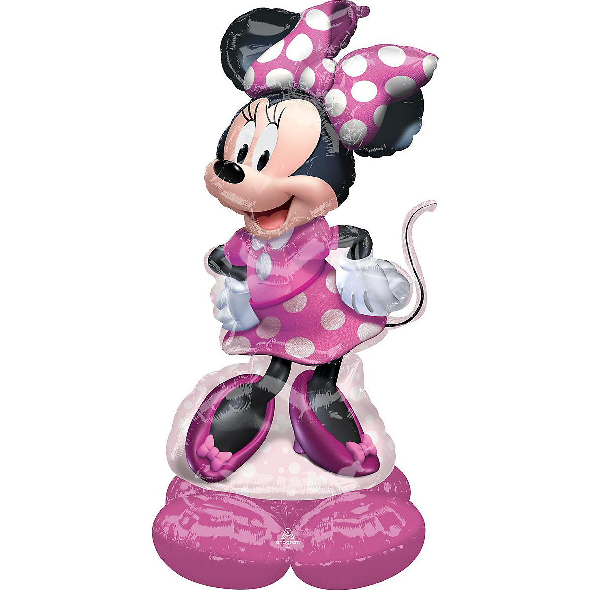 AirLoonz Minnie Mouse Folienballon, 83 cm x 122 cm