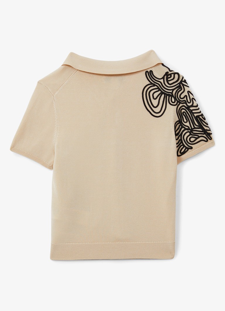 Reiss Romance -jerseypaita kirjonnalla