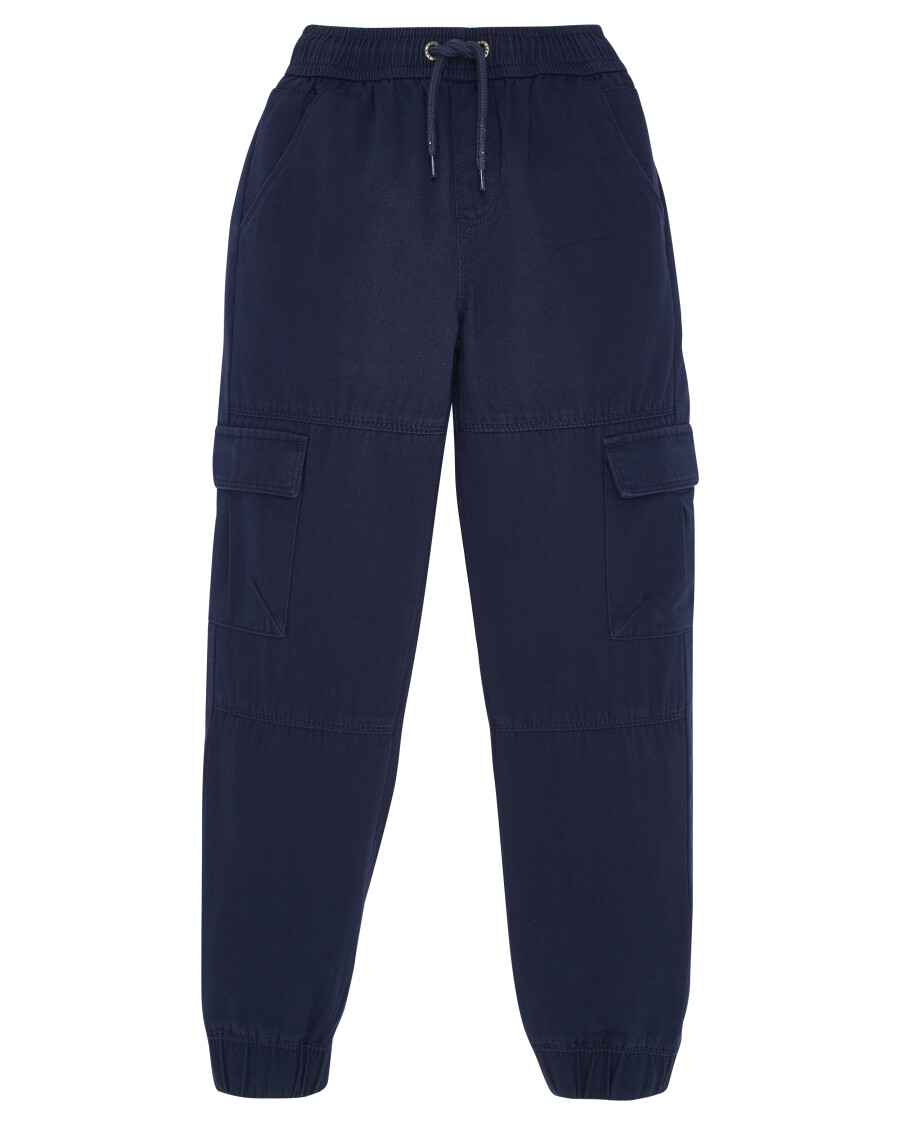Dunkelblaue Cargohose