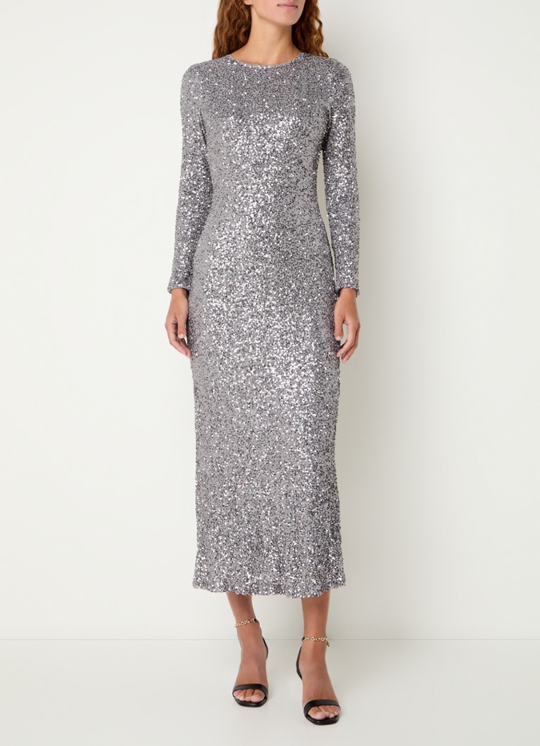 Rochie midi cu paiete Soho Never Full Dressed
