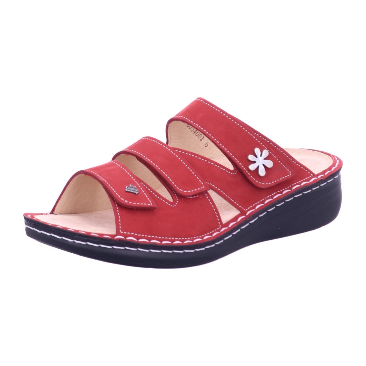 FINN COMFORT Komfort Sandalen rot
