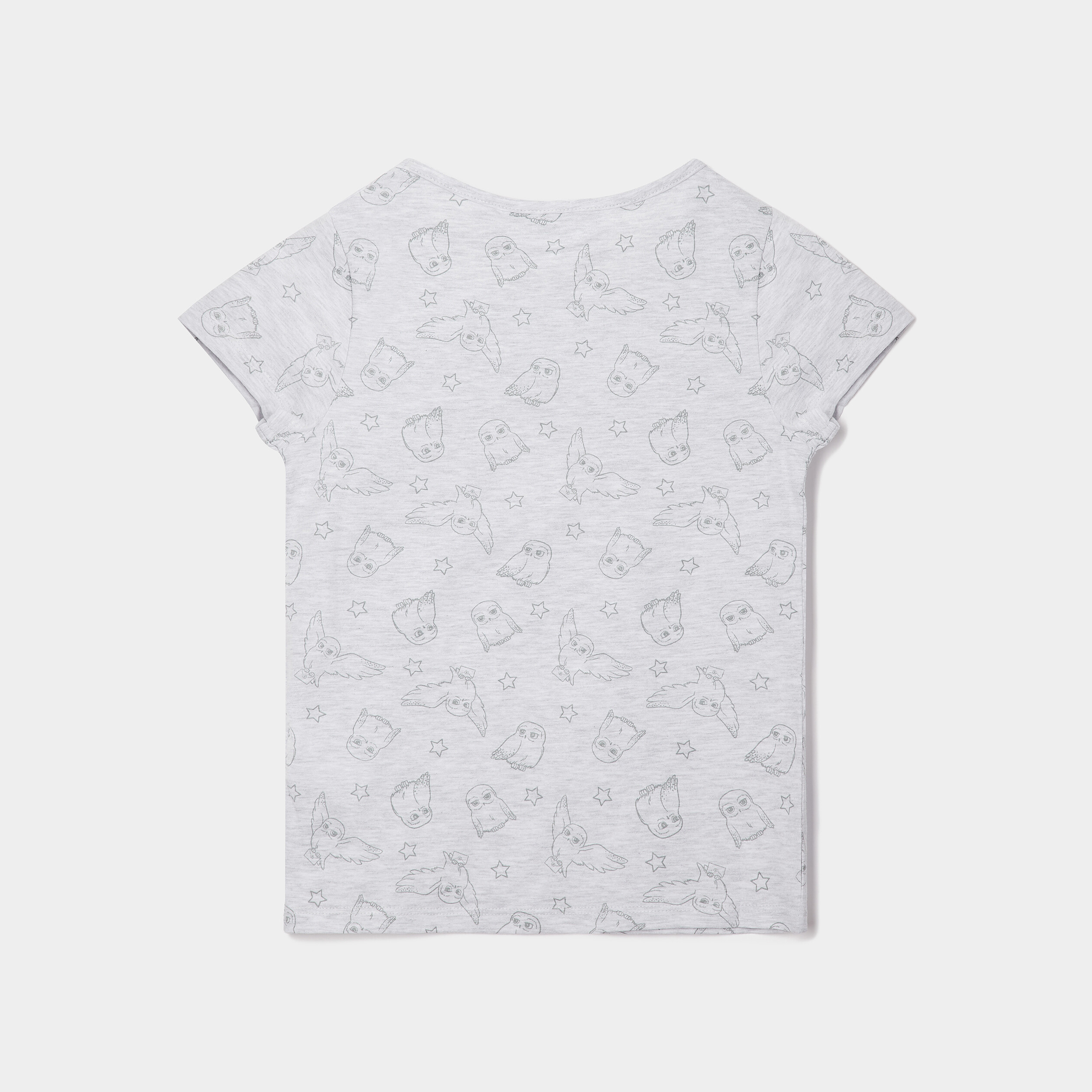 Ensemble pyjama short coton Harry Potter vert clair fille | La Halle
