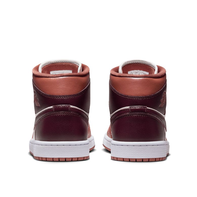 JORDAN Wmns Air Jordan 1 Mid dusty peach/night maroon/sail/white