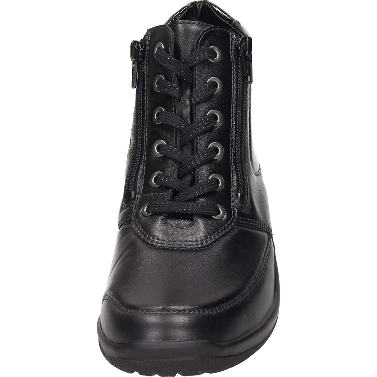 WALDLÄUFER Schnür-Stiefeletten schwarz