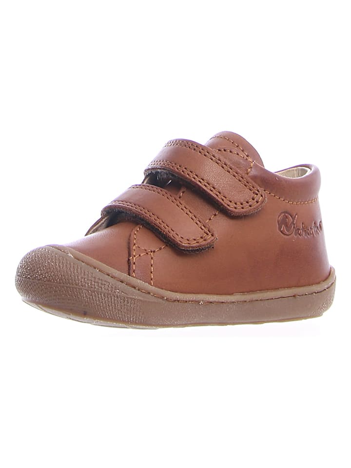 Naturino Leder-Sneakers in Hellbraun günstig kaufen