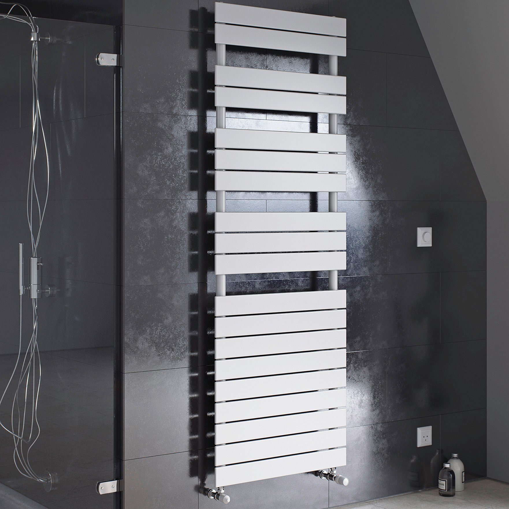 Ximax Badheizkörper P2 1720 mm x 600 mm, 958 Watt, weiß