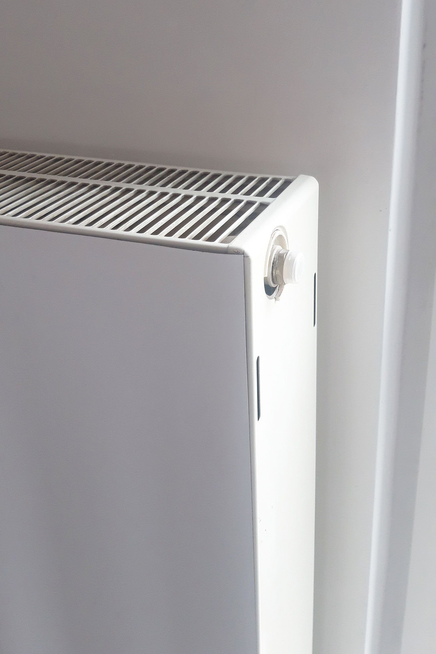 Decorwelt Heizungsverkleidung Magnet Heizkörperverkleidung Abdeckmatte Deko Heizung Abdeckung Grau
