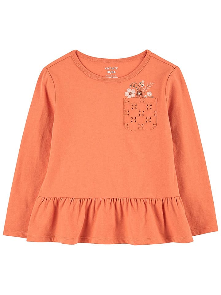 carter's Bluse in Orange günstig kaufen 74