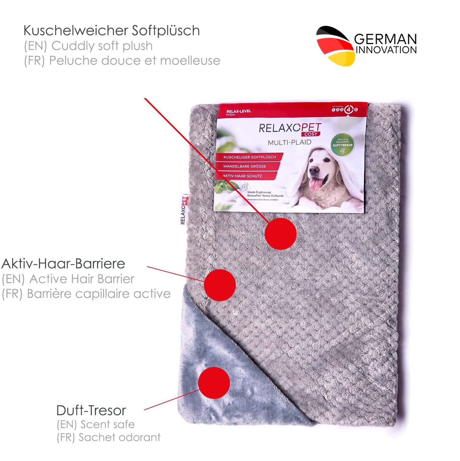 RelaxoPet Hundedecken RelaxoPet COSY Multi-Decke