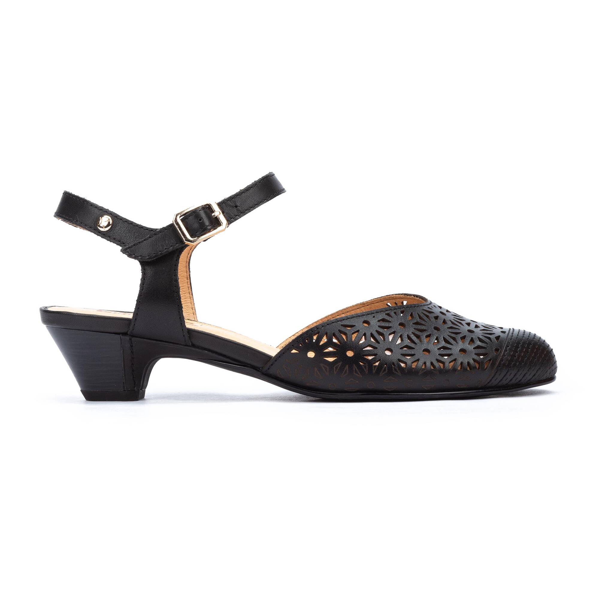 Damskie buty bez pleców - CZARNE