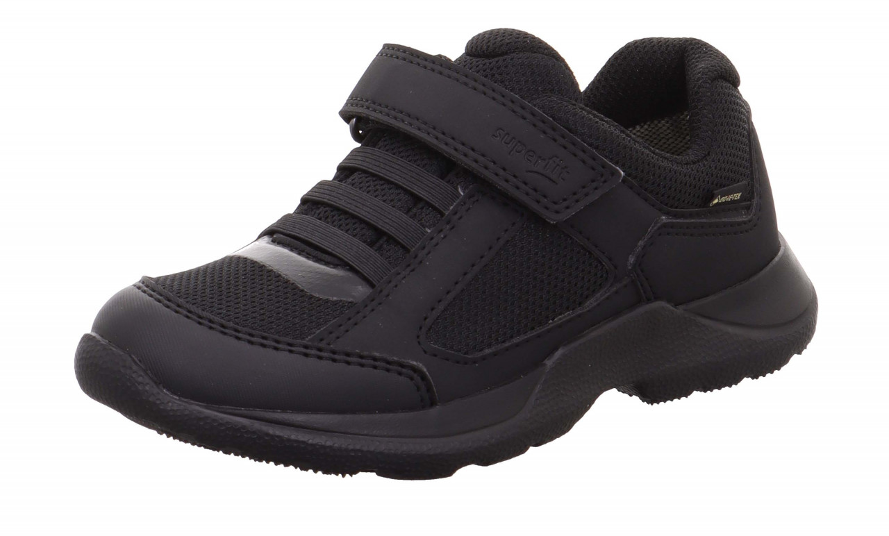 RUSH - Schwarz Sneaker low mit Klettverschluss