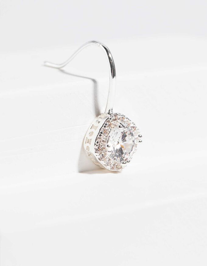 Set aus Kette und Ohrring - Ziersteine