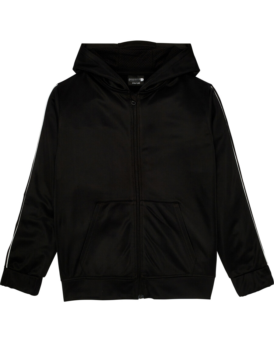 Schwarze Sportjacke