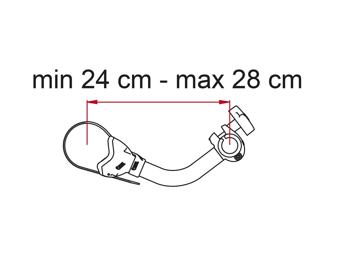 Fiamma Bike-Block Pro 2 Fahrradklemme