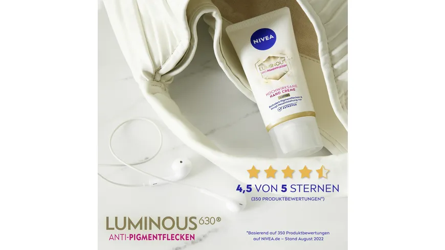 NIVEA Luminous Anti-Pigmentflecken Hand Creme 50 ml
