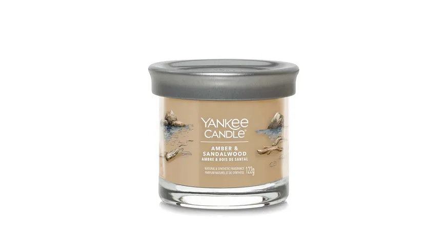 Yankee Candle Duftkerze Signature Small Tumbler Amber & Sandalwood Amber & Sandalwood